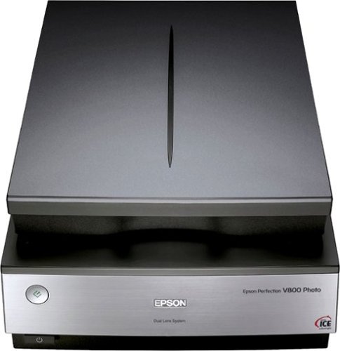  Epson - Perfection V800 Photo Color Scanner - Gray