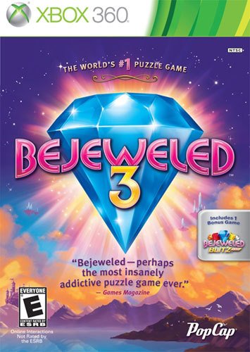  Bejeweled 3 Standard Edition - Xbox 360