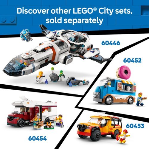 LEGO City Donut Truck Building Toy 60452 HOW TO BUY