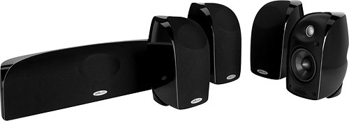  Polk Audio - Blackstone 5.0-Channel Home Theater Speaker System - Black