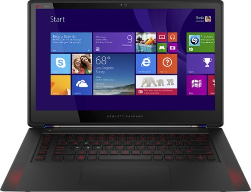  HP - OMEN 15.6&quot; Touch-Screen Laptop - Intel Core i7 - 8GB Memory - 256GB Solid State Drive - Black