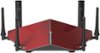 D-Link - AC3200 Tri Band Wi-Fi Router - Red-Front_Standard