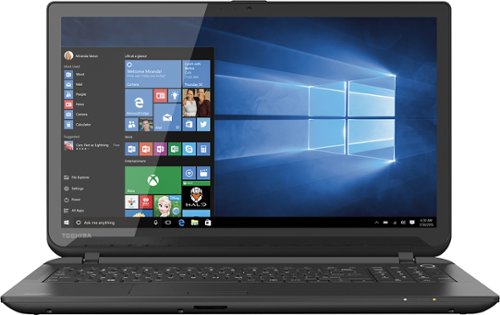  Toshiba - Satellite 15.6&quot; Touch-Screen Laptop - AMD A6-Series - 4GB Memory - 500GB Hard Drive - Jet Black