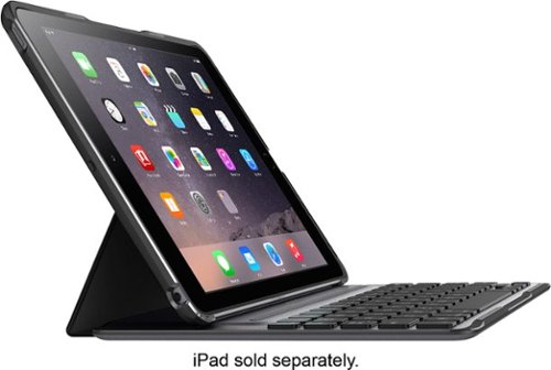  Belkin - Ultimate Pro Keyboard Case for Apple® iPad® Air 2 - Black/Gray