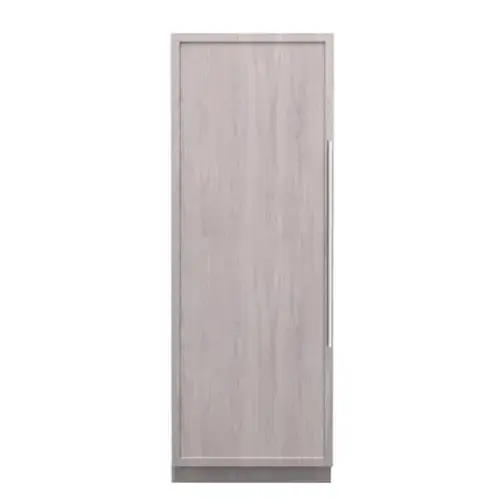 Front. Thermador - Freedom Collection 18.2 Cu. Ft. Automatic Defrost Smart Built-in Upright Freezer with Internal Ice Maker - Custom Panel Ready.