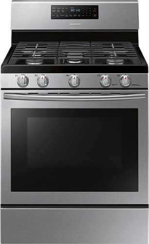  Samsung - 5.8 Cu. Ft. Self-Cleaning Freestanding Gas Convection Range