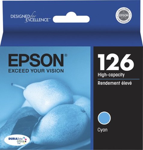 Epson - 126 XL High-Yield - Cyan Ink Cartridge - Cyan