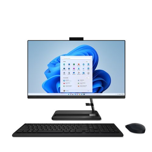  Lenovo - IdeaCentre AIO 3 AMD 24&quot; All-In-One - AMD Ryzen 5 - 8GB Memory - 256GB Solid State Drive - Black