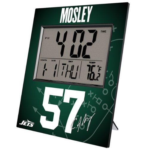 Keyscaper - C.J. Mosley Digital Desk & Wall Clock - Multicolor-Front_Standard 