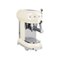 SMEG - Semi-Automatic Espresso Machine with 15 bar pressure - Cream-Front_Standard