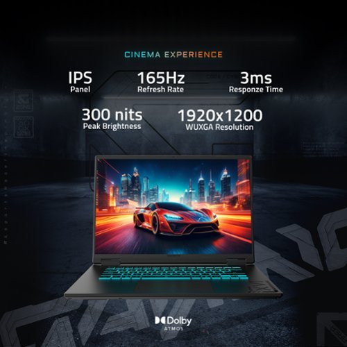 GIGABYTE GAMING A16 - 16 165Hz 1920x1200 WUXGA Intel Core i7-13620H - 1TB SSD - 32GB DDR5 RAM - GeForce RTX 5060 - Black Steel GLOBAL SHIPPING