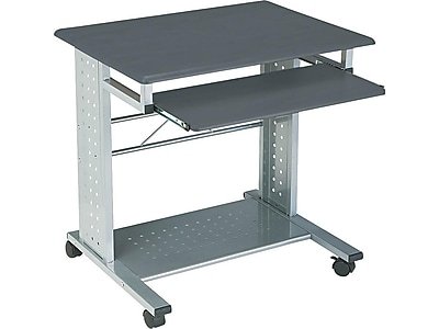 Safco - Eastwinds Empire, 30" Mobile Desk, (945ANT) - Anthracite-Front_Standard 