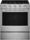 KitchenAid - 5.0 Cu. Ft. Slide-In Gas True Convection Range with Self Clean, Steam Clean, and 2-in-1 Burner - Stainless Steel-Front_Standard