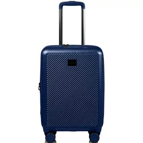 Front. Champs - Iconic II Collection Hardside Carry-On - Navy.