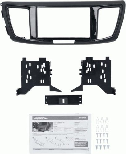 Metra Stereo Installation Kit for 2013-2017 Honda Accord Vehicles - Black with High Gloss Accent GLOBAL SHIPPING
