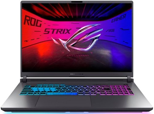 ASUS - ROG Strix G18 18" 2.5K 240Hz Gaming Laptop - Intel Core Ultra 9 HX - 32GB RAM - NVIDIA GeForce RTX 5080 - 2TB SSD - Eclipse Gray