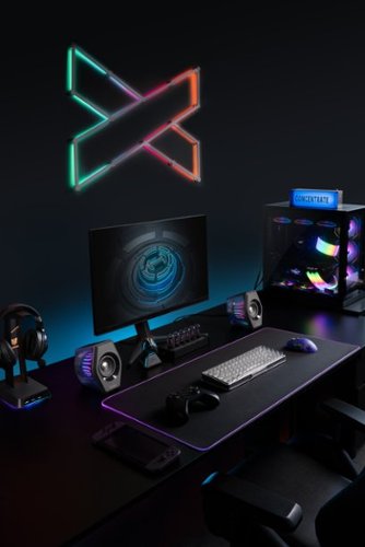 Edifier G2000 Pro 2.0 Bluetooth Gaming Speakers with RGB Lighting (2-Piece) - Black BUY IN QATAR