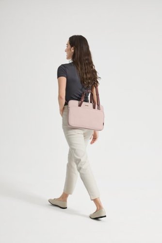 tomtoc Versatile-A12 Laptop Shoulder Case Bag for 14 inch MacBook Pro, 13 MacBook Air & Pro, Microsoft Surface Laptop - Blush Pink BUY IN UAE