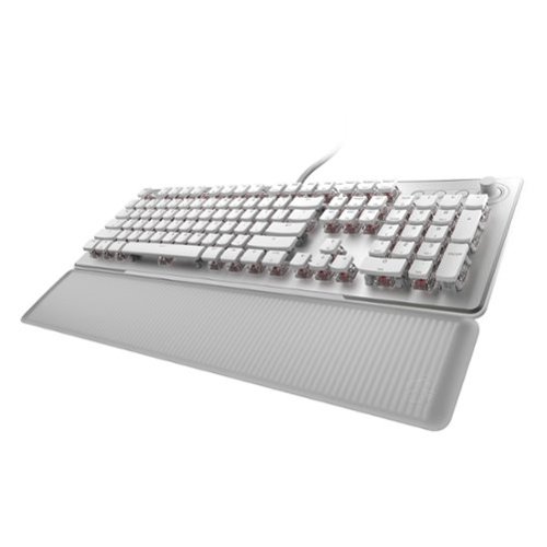 ROCCAT Vulcan II Max Full-size Wired Keyboard with Optical Titan Switch, RGB Lighting, Aluminum Top Plate and Palm Rest - White BUY ONLINE