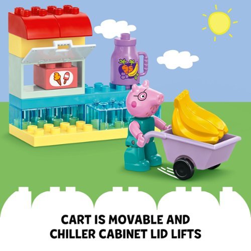 LEGO DUPLO Peppa Pig Supermarket Toy for Toddlers 10434 GLOBAL SHIPPING