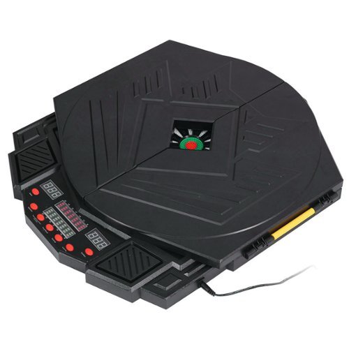 Costway Professional Electronic Dartboard Cabinet Set w/ 12 Darts Game Room LED Display - Black BUY ONLINE