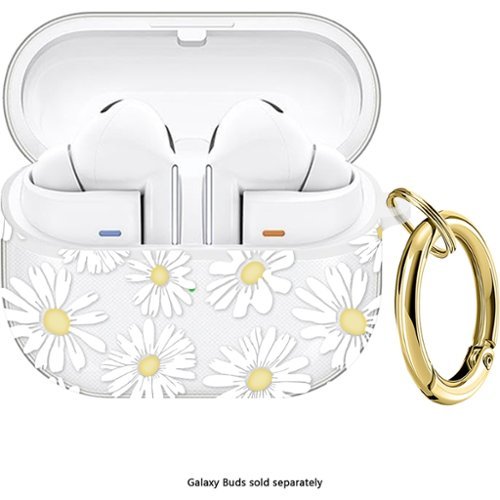 SaharaCase Venture Series Transparent Case for Samsung Galaxy Buds3 and Buds3 Pro - Desert Daisy WORLDWIDE DELIVERY