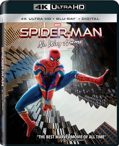  Spider-Man: No Way Home [Includes Digital Copy] [4K Ultra HD Blu-ray/Blu-ray] [2021]