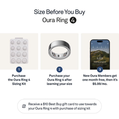Oura Ring 4 Smart Ring Size Before You Buy with OR4 Sizing Kit