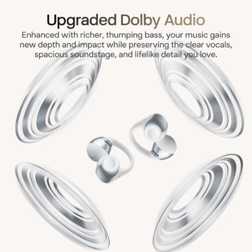 Shokz OpenDots 2 Open-Ear Clip-On True Wireless Bluetooth Earbuds - Gray BUY IN EUROPE
