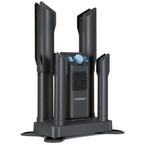 Costway - Electric Shoe Boot Dryer 4 Shoes W/ 180 Mins Timer