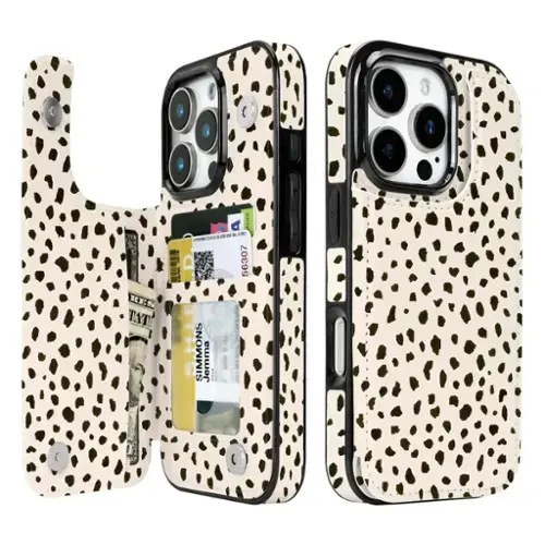 Almond Latte Polka Dot-iPhone 16