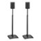 Sanus - Height-Adjustable Speaker Stands for Sonos Era 100 - Pair - Black-Front_Standard
