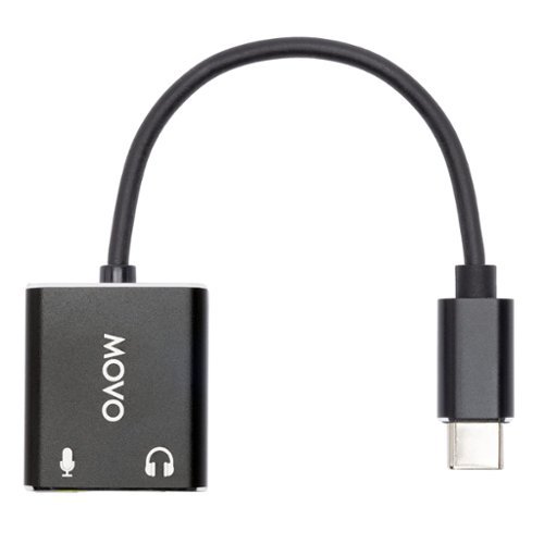 MOVO - USBC-AC2 TRS Mic. to USB-C Stereo Audio Sound Card-Front_Standard 