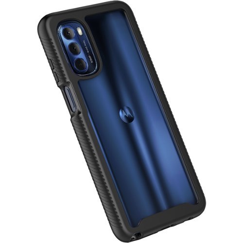 SaharaCase GRIP Series Case for Motorola G Stylus 4G 2022 - Black/Clear WORLDWIDE DELIVERY