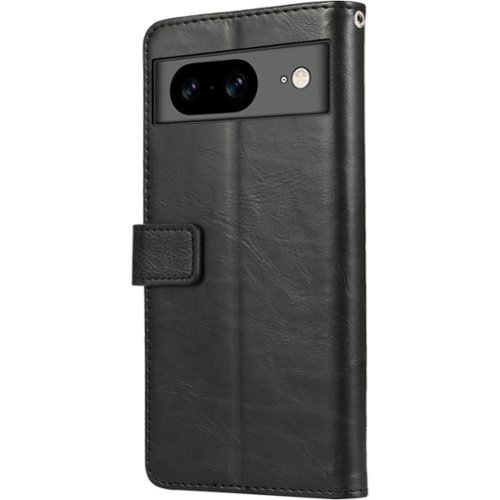 SaharaCase Leather Folio Wallet Case for Google Pixel 8 - Black WORLDWIDE DELIVERY