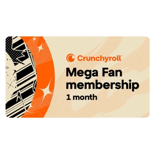 Crunchyroll - Mega Fan Membership 1 Month Gift Card [Digital]