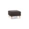 Burrow - Mid Century Nomad Ottoman - Charcoal-Front_Standard