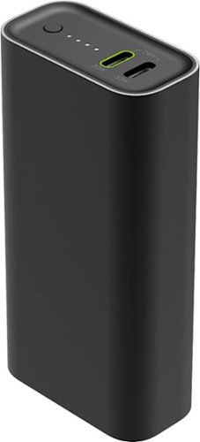 mophie - Powerstation 10,000mAh Power Bank (Gen 3) For iPad, iPhone, Google Pixel, Samsung Galaxy, USB-C Devices - Black