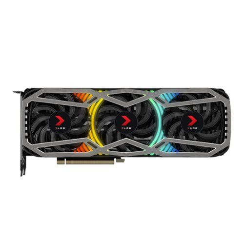 PNY - NVIDIA GeForce RTX 3080 12GB XLR8 Gaming REVEL EPIC-X RGB PCI Express 4.0 Graphics Card with Triple Fan-Front_Standard 