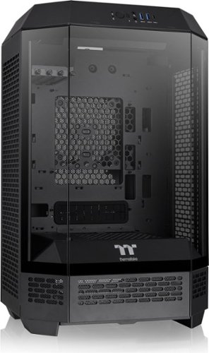 Thermaltake - The Tower 300 Micro ATX PC Case - Black