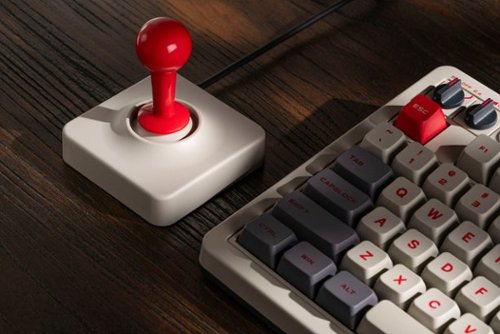 8BitDo Retro Mechanical Keyboard with Joystick - N Edition BUY IN MIDDLE EAST