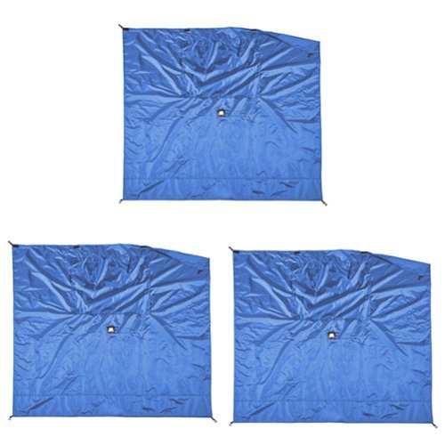 Clam - Quick-Set Screen Hub Tent Wind & Sun Panels, Accessory Only, (3 Pack) - Blue-Front_Standard 