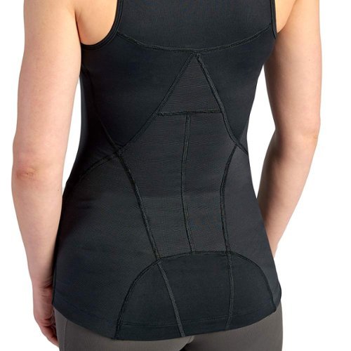 Tommie Copper Women's Lower Back Support Tank - Black WORLDWIDE DELIVERY