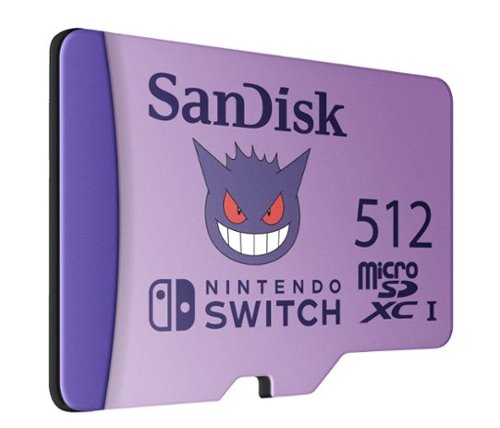 SanDisk 512GB microSDXC UHS-I for Nintendo Switch 1 Pokémon WORLDWIDE DELIVERY