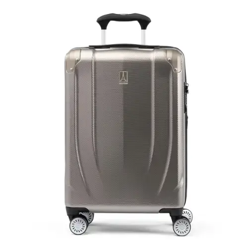 Front. Travelpro - Pathways 3 Hardside Expandable 21" Carry On Spinner - Champagne.