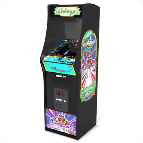 GALAGA Deluxe 14 in 1 Arcade Game Machine 5-Foot Stand-Up Cabinet - Windows-Front_Standard 