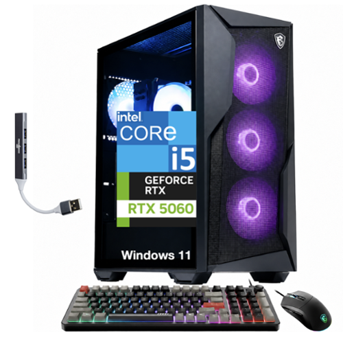 MSI Upgraded Codex R2 Desktop PC (i5 14400F, 32GB, 1TB SSD