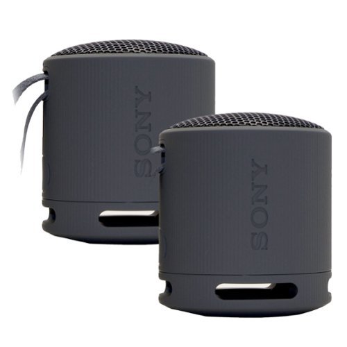 2x Sony XB100 Portable Waterproof Bluetooth Speaker Dual Pack