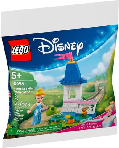 LEGO - ǀ Disney Cinderella's Mini Garden Castle Building Toy 30695-Front_Standard 