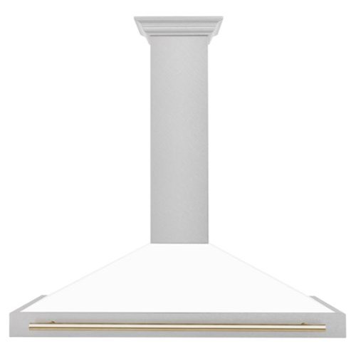 ZLINE Autograph Edition - 48 inches - Externally Vented - Wall Range Hood - Stainless Steel